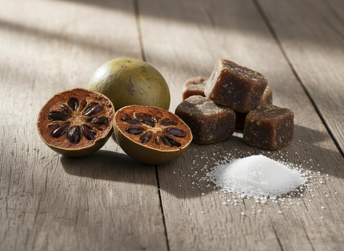 Monk Fruit vs Jaggery vs Sugar