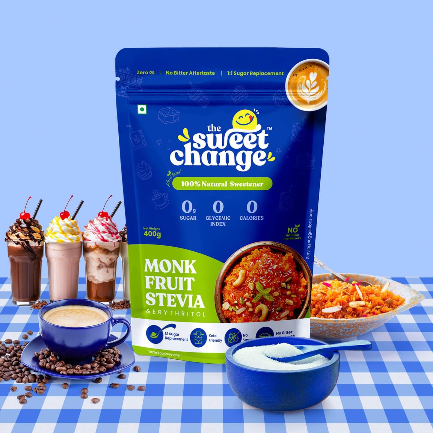 100% Natural Monk Fruit Sweetener